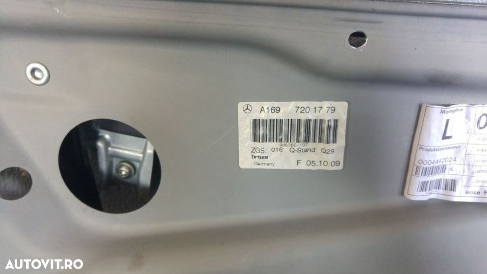 Macara geam usa stanga mercedes a-class w169 2 usi a1697201779 - 2