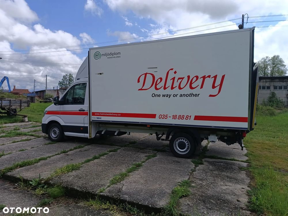 Volkswagen Crafter KONTENER+ winda ZEPRO (750kg) 2.0 TDI diesel 177kM automat 2019 rok bogate wyposażenie-WEBASTO, KAMERA COFANIA, KLIMA, STAN BARDZO DOBRY! - 13