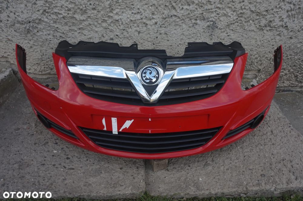 ZDERZAK PRZÓD PRZEDNI OPEL CORSA D 06/11r Z547 - 1