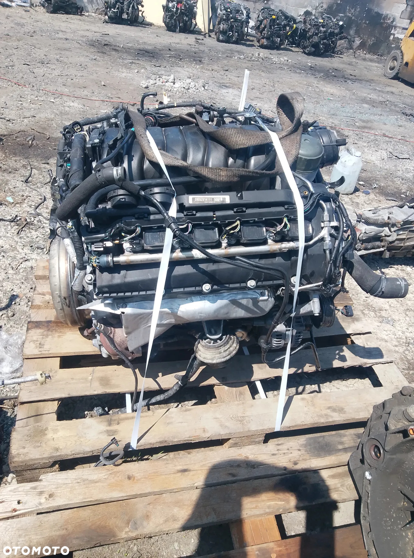 SILNIK KOMPLETNY 5,0 v8 508PN range rover III jaguar xf f-pace velar gwarancja - 2