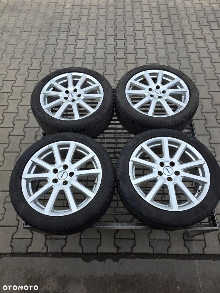 OPEL ASTRA K MOKKA ASTRA J KOŁO R17 5x105 OPONY LETNIE GOODYEAR 225/45 CZUJNIKI TPMS - 1