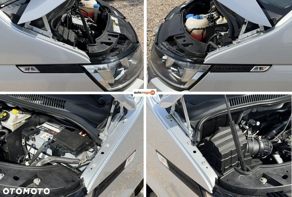 Volkswagen TRANSPORTER KOMBI 9 cio osobowy Business VAN T6.1, 2.0TDI 150KM Napęd 4Motion, T6 4x4 plus reduktor napędów, 2 Strefowe OGRZEWANIE i KLIMATYZACJA WEBASTO 5kW, Tylne drzwi skrzydłowe, Hak Holowniczy 2.5t. Wymieniony rozrząd - Pełen Serwis ASO VW Emisja spalin Euro-6 DG - 10