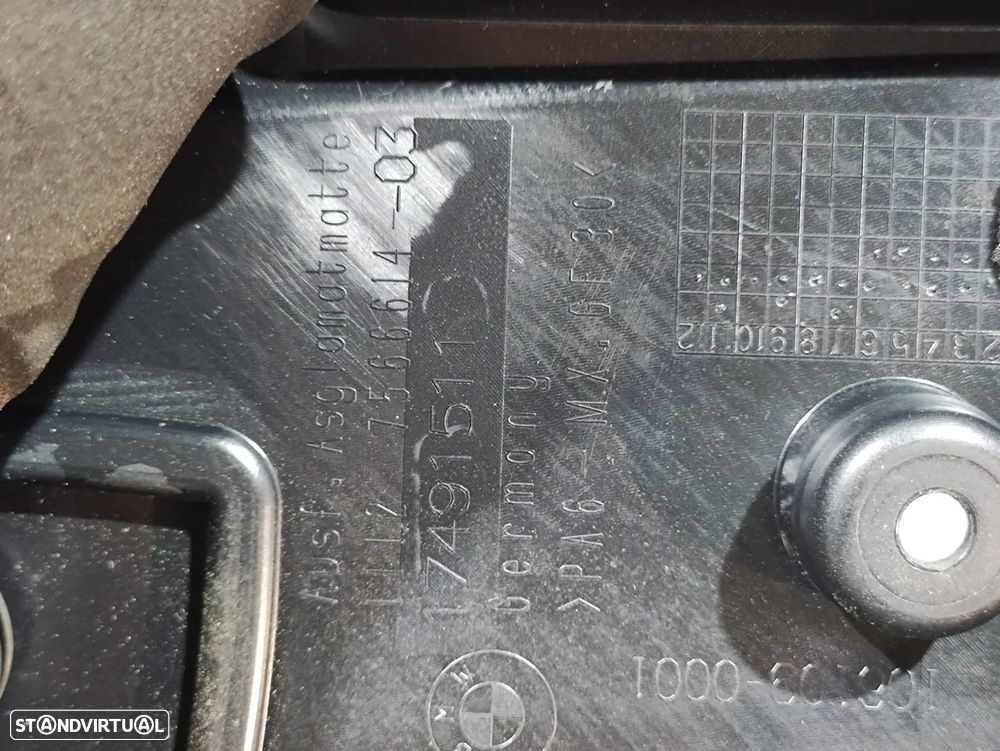 Tampa de motor N47 BMW serie 1 F20 F21 serie 2 F22 serie 3 F30 F31 F34GT serie 4 F32 F33 F36 Gran coupé - 2