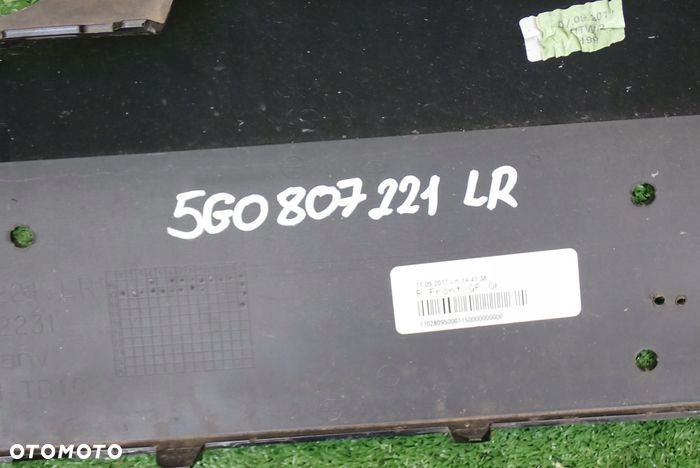 VW GOLF VII R-LINE LIFT 17- zderzak przedni przód - 10