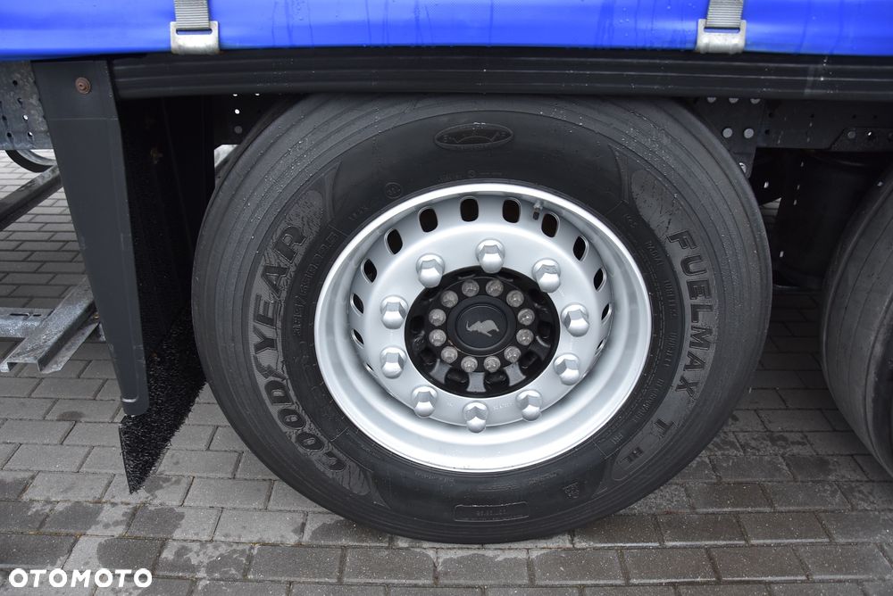 Schmitz Cargobull FIRANA / 240 TYŚ KM PRZEBIEGU! / DACH PODNOSZONY / OŚ PODNOSZONA / WAGA WABCO / STAN JAK FABRYCZNIE NOWY ! ! ! - 14