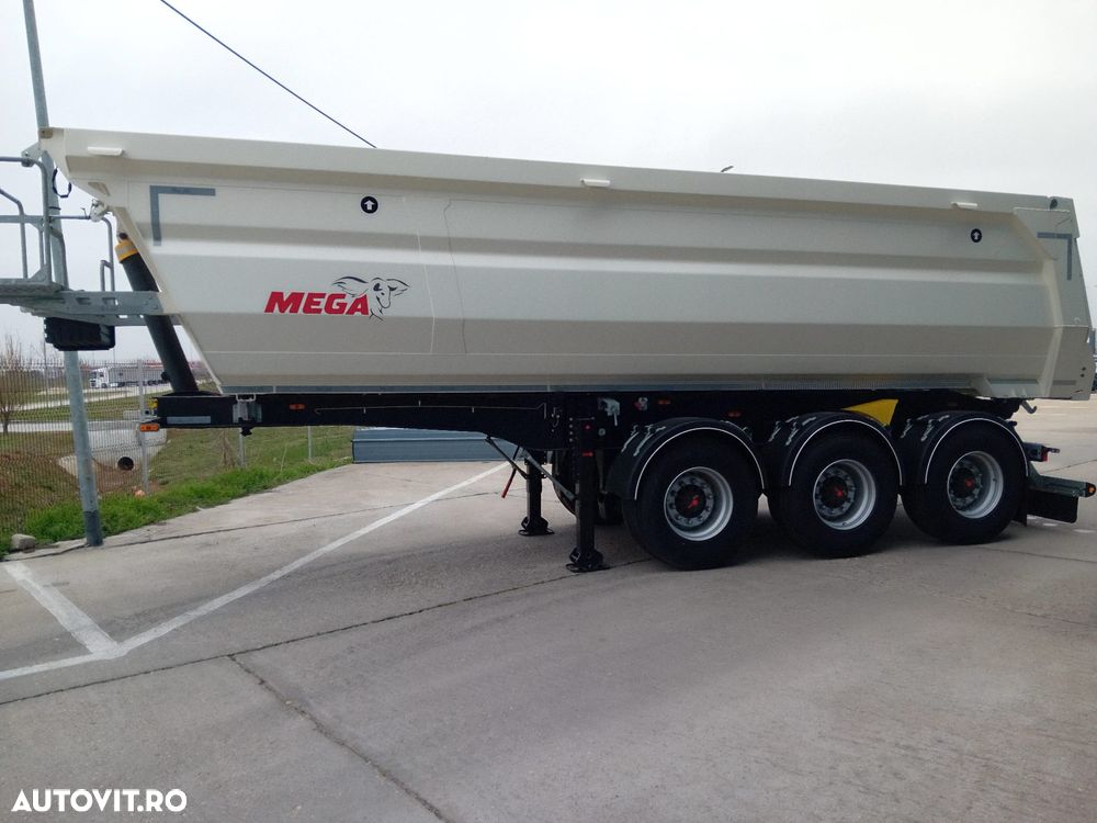 Mega 28m3 BASCULABILA,BALAST,HARDOX–NOUA/TOP! - 7