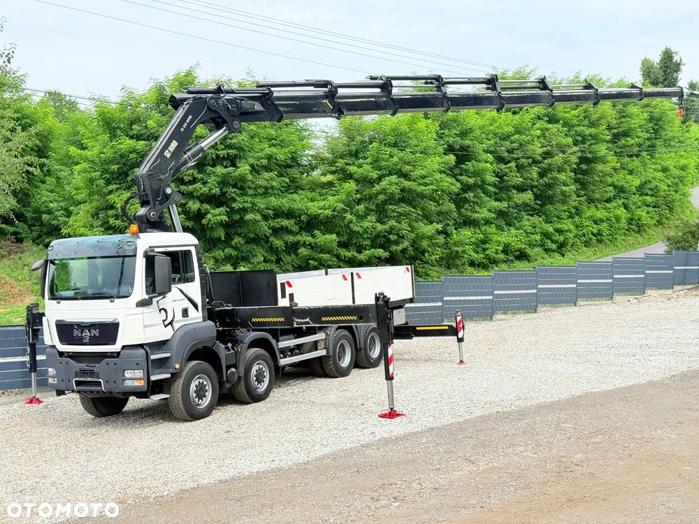 MAN * MAN 41.440 TGS * 8x6 * HDS Kran Hiab 855 E-8 HIPRO * 20 M * Energetyka * Sprowadzony * - 27