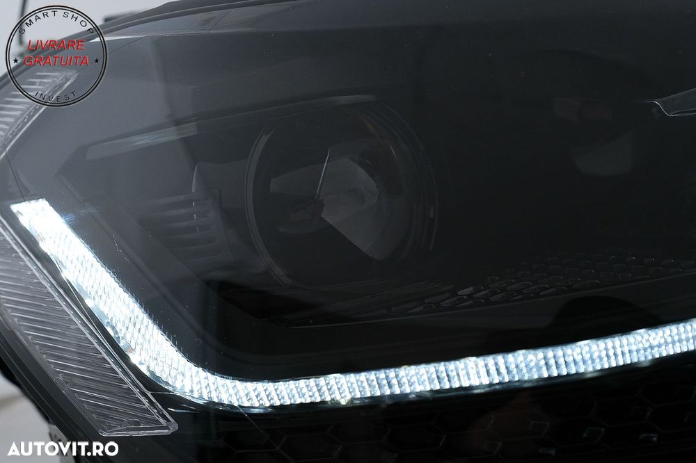Faruri LED VW Golf 7 VII (2012-2017) Facelift G7.5 Design cu Semnal Dinamic- livrare gratuita - 8