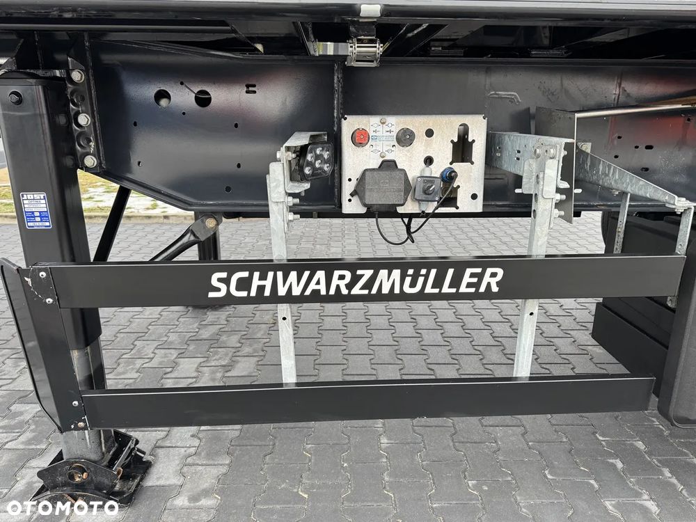 Schwarzmuller SK/ WAGA 6000 kg / 50 m3 / KLAPO-DRZWI / PODNOSZONA OŚ  / IDEALNY STAN - 22