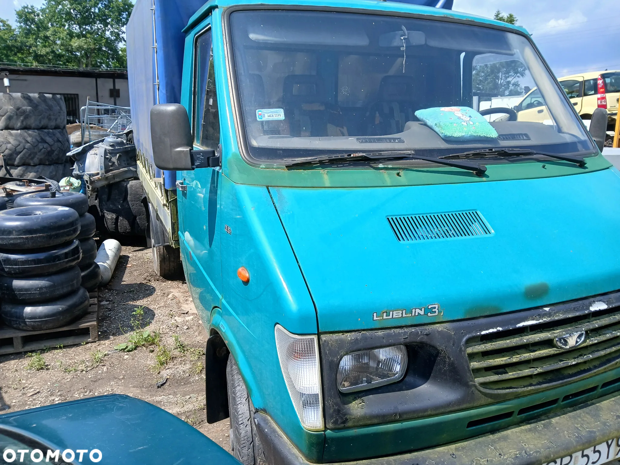 FS Lublin III maska zderzak lampa grill błotnik drzwi zbiornik paliwa szyba lusterko klamka klapa - 2