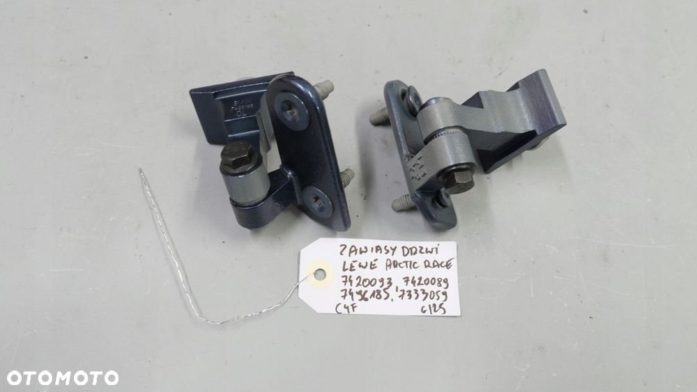 bmw g01 g22 g30 zawias drzwi lewy przód c4f arctic race 7420089 - 1