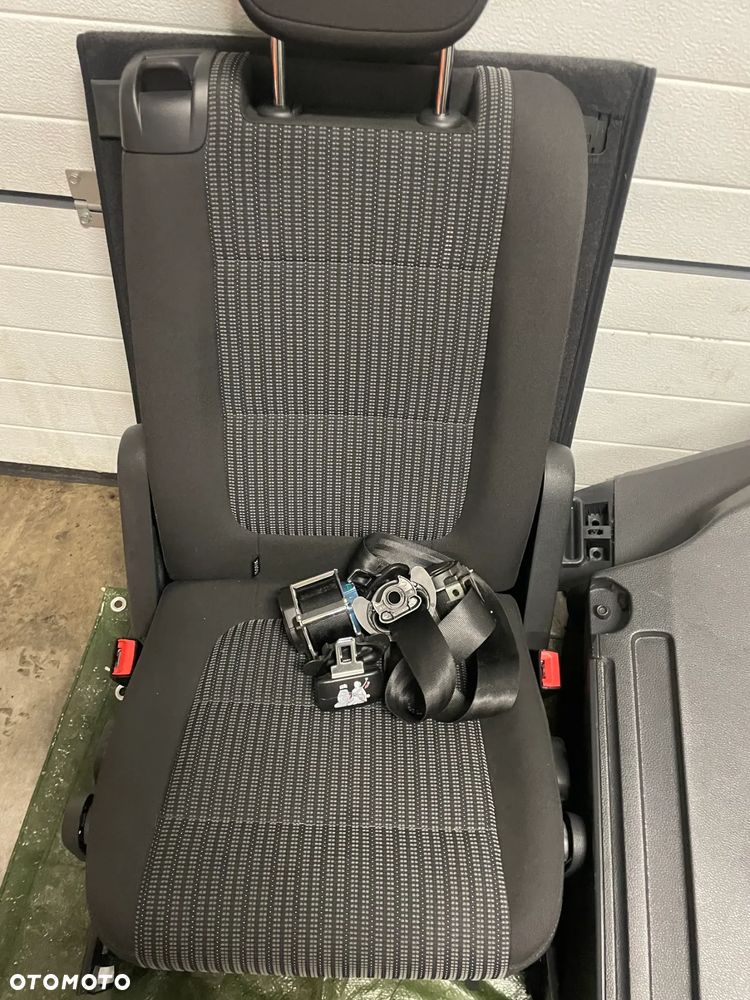 SHARAN 7N ALHAMBRA II fotele 3 rząd komplet pasy boczki - 2