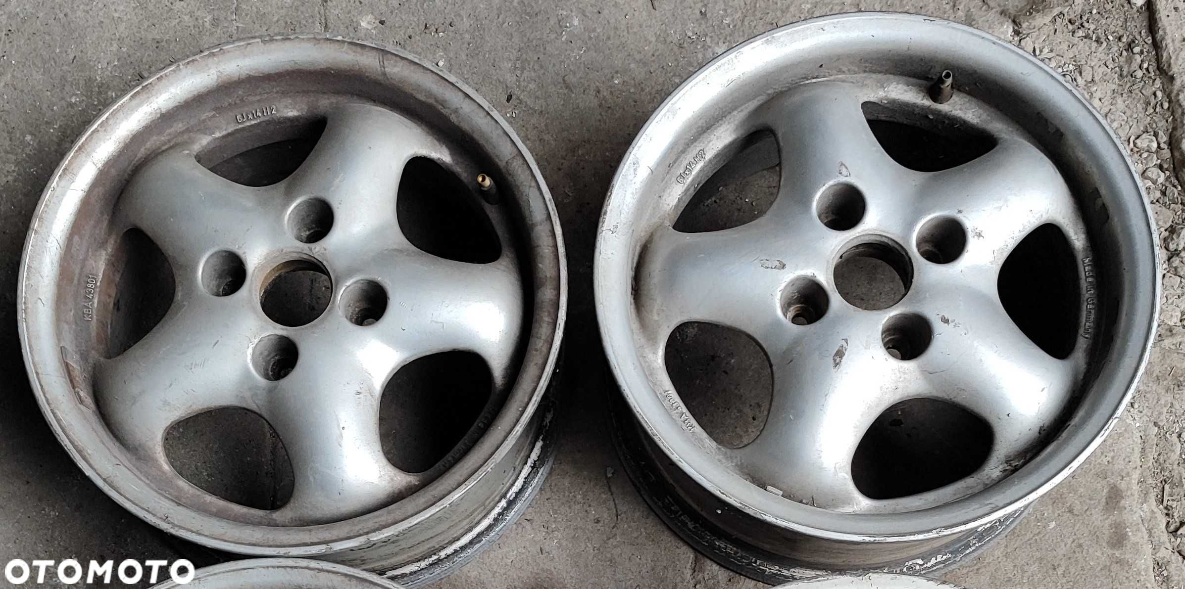 Felgi aluminiowe 14 cali 6J14H2 4x100 ET38 2 szt - 1