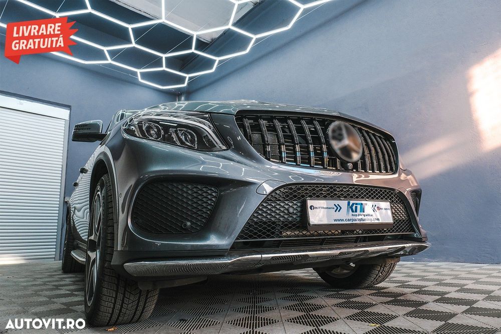 Grila Centrala Mercedes GLE Coupe C292 (2015-2018) GLE W166 SUV (2015-2018) GT-R P- livrare gratuita - 9