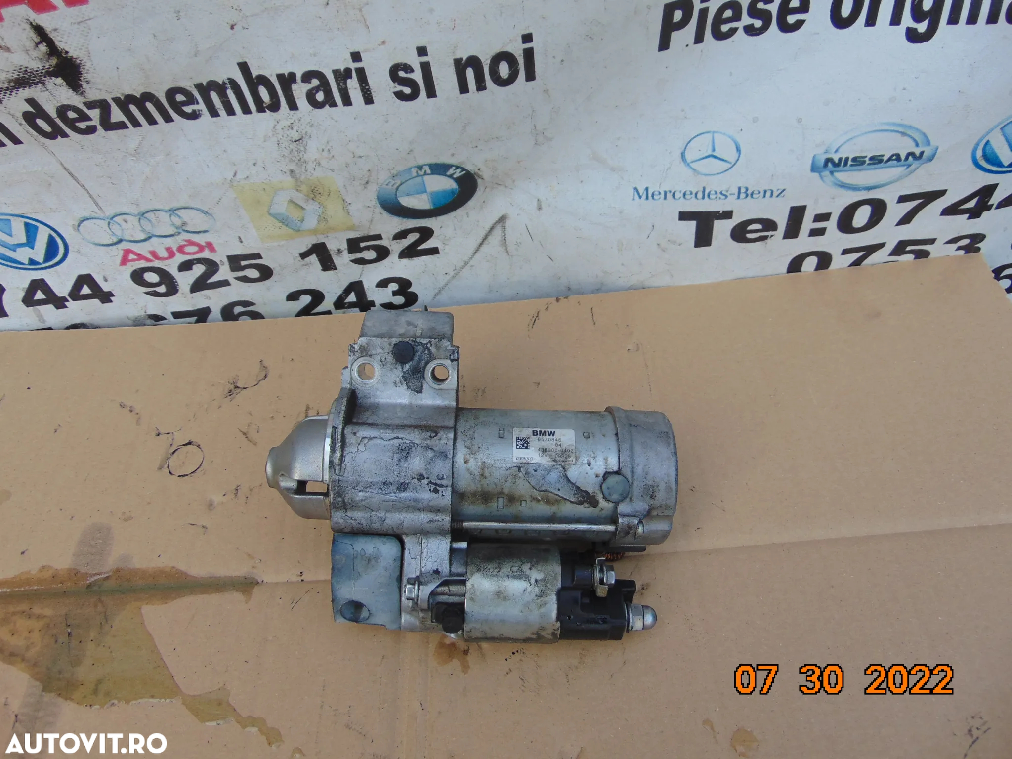 Electromotor bmw 2.0 b47 f30 f31 f32 f33 f34 f20 f21 f23 f22 f10 f11 f25 f26 f48 g30 g31 g40 x1 x2 - 2