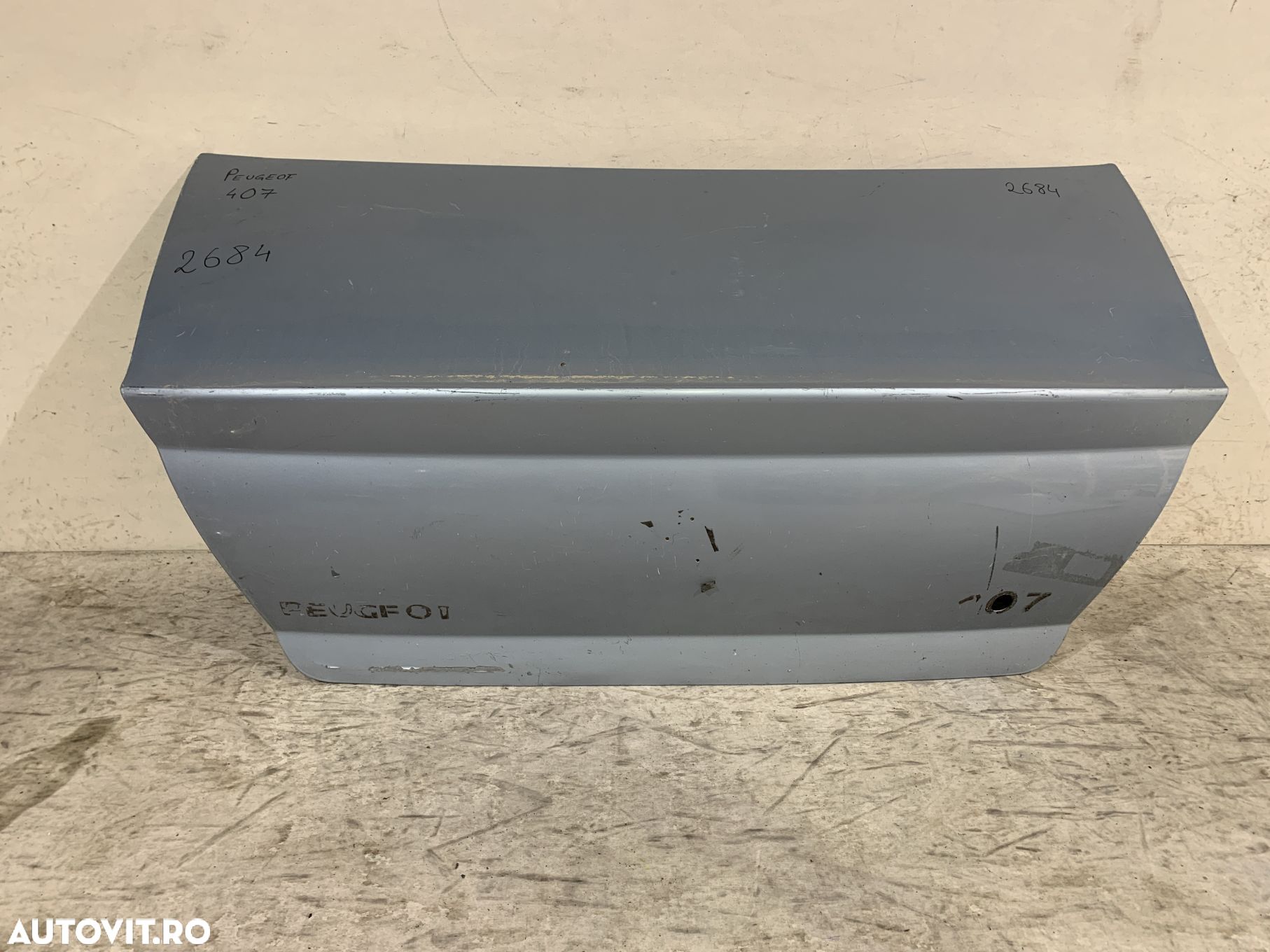 Capota portbagaj Peugeot 407 berlina, 2004, 2005, 2006, 2007, 2008, 2009, 2010 - 1