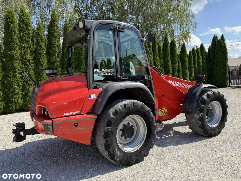 Manitou MLA 628 120 LSU / TELESKOP / 2009 ROK / 6 METRÓW 2,8 T / ORYGINAŁ / SZYBKA / SPROWADZONA Z NIEMIEC / PIĘKNIE UTRZYMANA / BEZ DPF I ADBLUE / 627 625 27T 3550 3560 4560 4580 T TM 180 220 JCB - 37