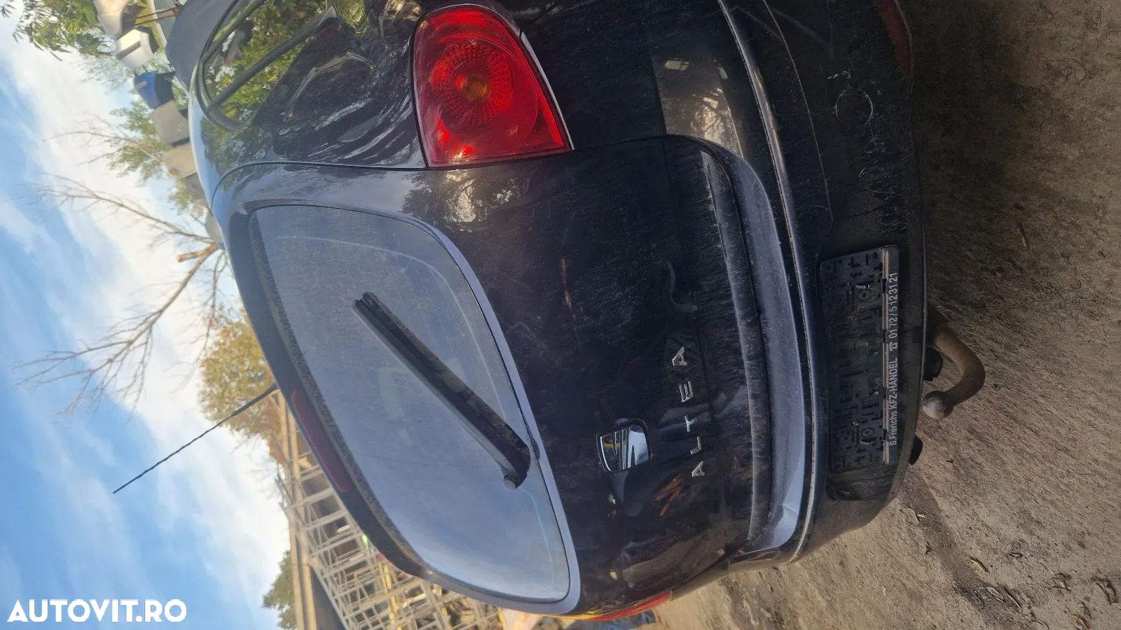 Haion portbagaj cu geam luneta spate Seat Altea 2006 - 3