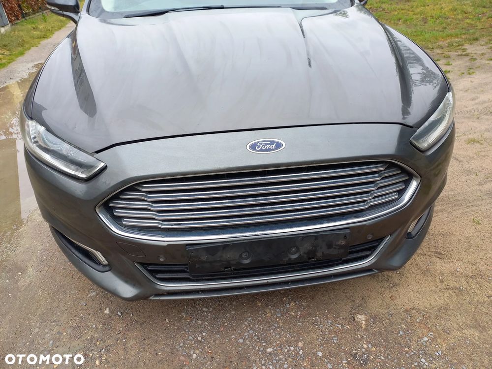 MASKA ZDERZAK PRZÓD MASKA BŁOTNIK PAS PRZÓD MONDEO MK5 LIFT TITANIUM SZARY ND RADOM - 1