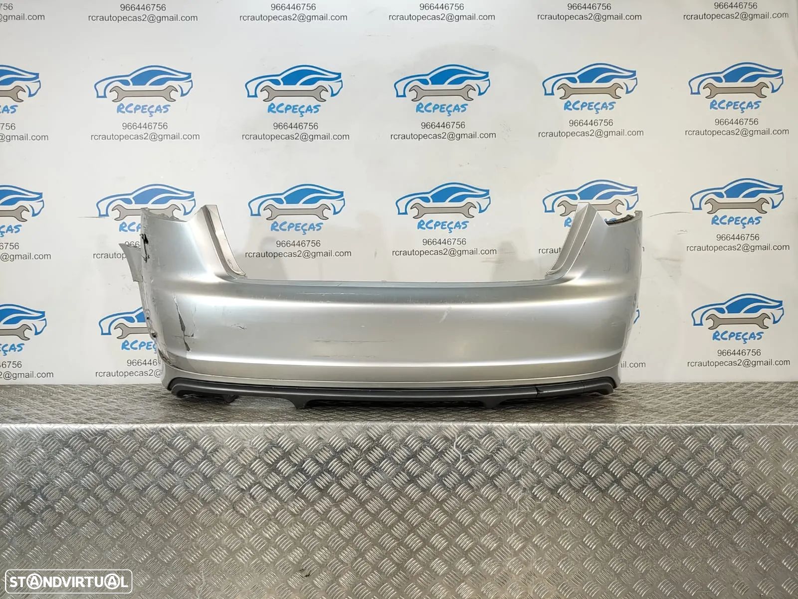 Parachoques traseiro Audi A3 8PA Sportback S-Line 5 portas - 1