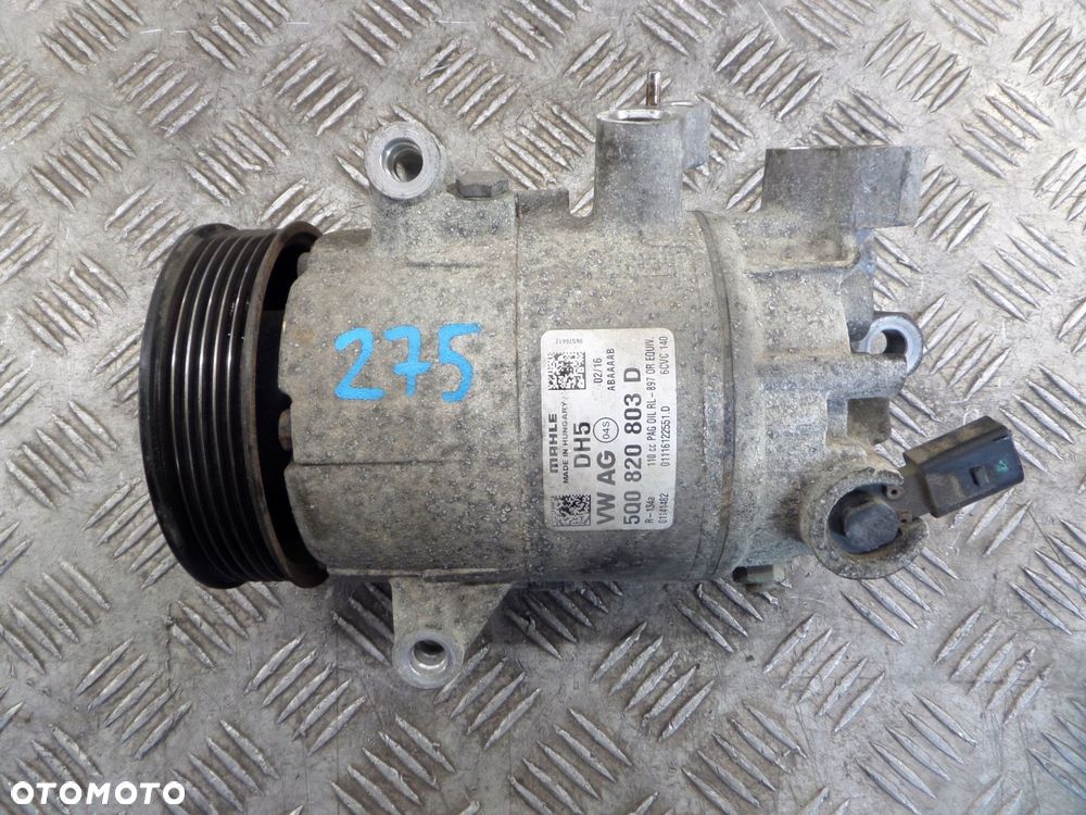 sprężarka klimatyzacji vw passat b8 1.6 tdi 5q0820803d - 1