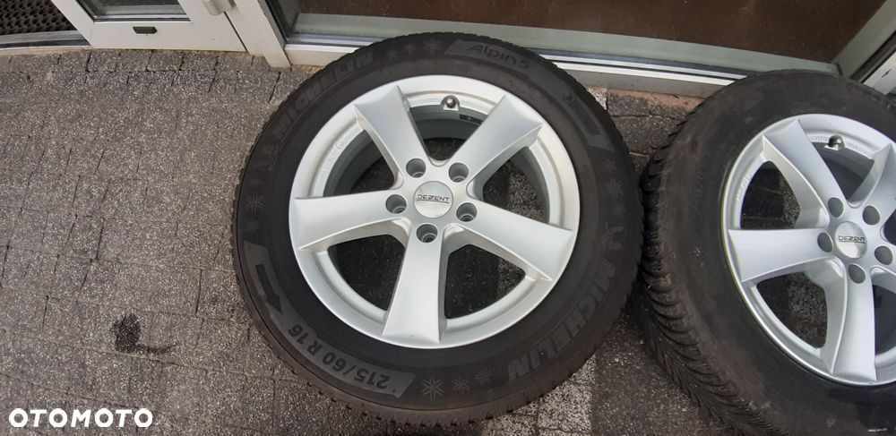 VW Passat B8 Koła Zimowe Aluminiowe 215/60R16 99H Michelin Alpin 5 - 4