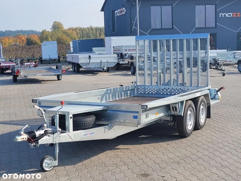 Brenderup DOSTAWA 365x180x25 MT-3651 PRZYCZEPA DWUOSIOWA DO PRZEWOZU MASZYN MINIKOPARKA MOCNA SOLIDNA hamowana - 11