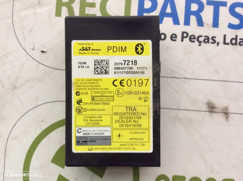 Centralina de Bluetooth Chevrolet Orlando - 1