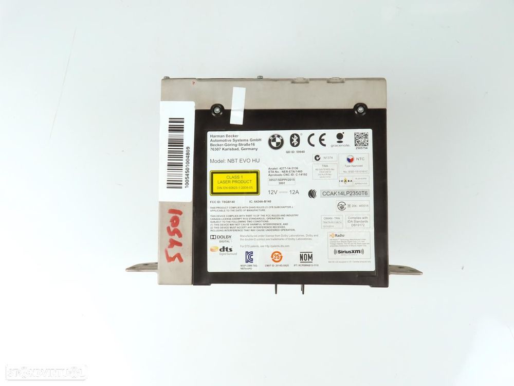 Sistema / Unidade de navegação Profissional NBT EVO Usado / Original BMW 1 (F20)... - 2