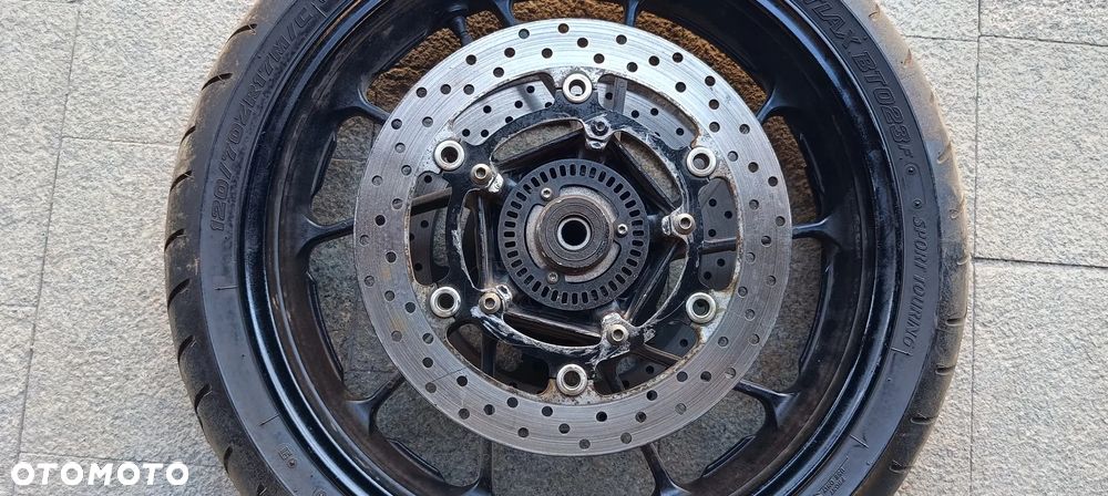 YAMAHA MT09 MT 09 FELGA PRZÓD KOŁO TARCZE HAMULCOWE - 4