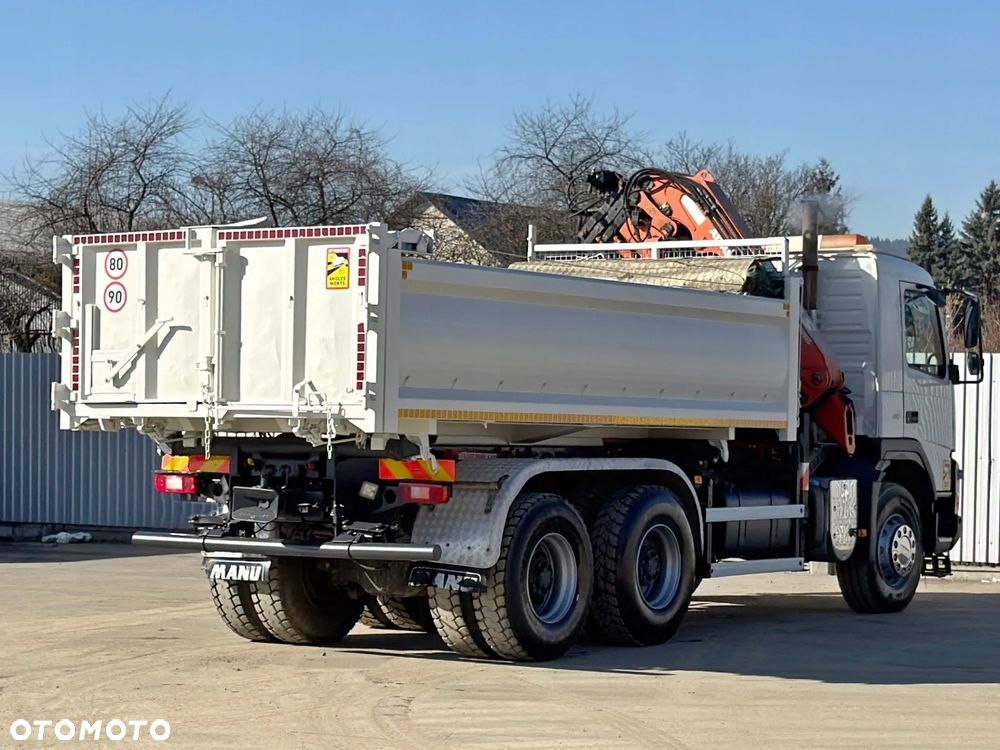 Volvo FMX 410 * WYWROTKA 5,10 m + ATLAS 165.2E + PILOT + BORDMATIC / 6x4 - 8