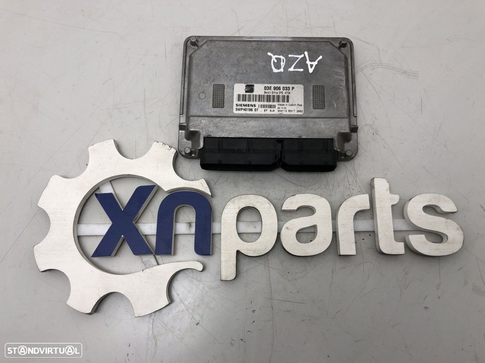 Centralina do motor  Usado SEAT IBIZA III (6L1) 1.2 03E906033P 03E 906 033 P MOT... - 1