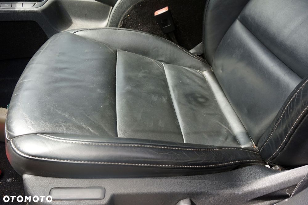 FOTELE FOTEL PRZEDNI LEWY PRAWY KANAPA WNĘTRZE SUPERB II 3T KOMBI SKÓRA CZARNA GRZANE TUNEL BOCZKI SKODA 2008-2013 - 3