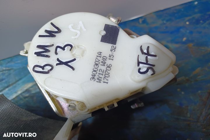 Centura siguranta fata stanga 34003071A I000045 BMW X3 E83 [facelift] - 3