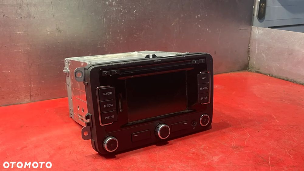 Radio Nawigacja 5P0035191D SEAT LEON 2 LIFT 2011r