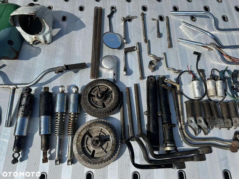 Części Romet Ogar 200 205 Motorynka Błotnik Bagażnik Schowek Tłumnik - 12