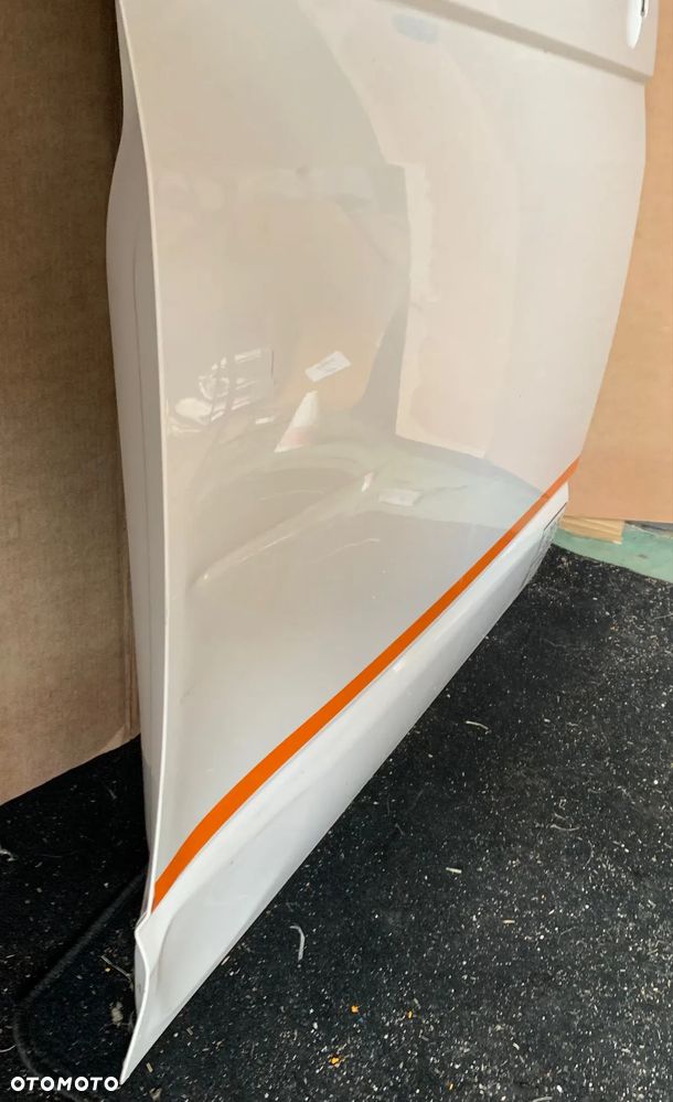 Drzwi boczne przesuwne prawe VW T6 T5 pełne białe - 4