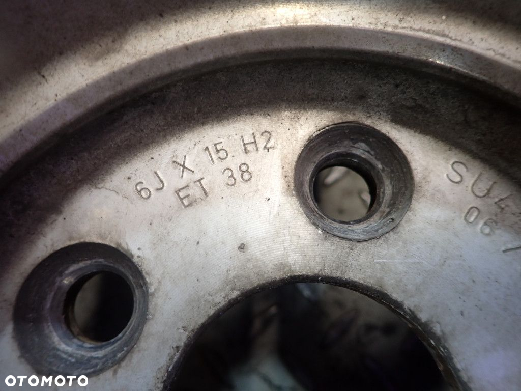 GOLF IV BORA AUDI A3 FELGI ALUMINIOWE R15 15 6J 15H2 5x100 ET38 8L0601025D - 15