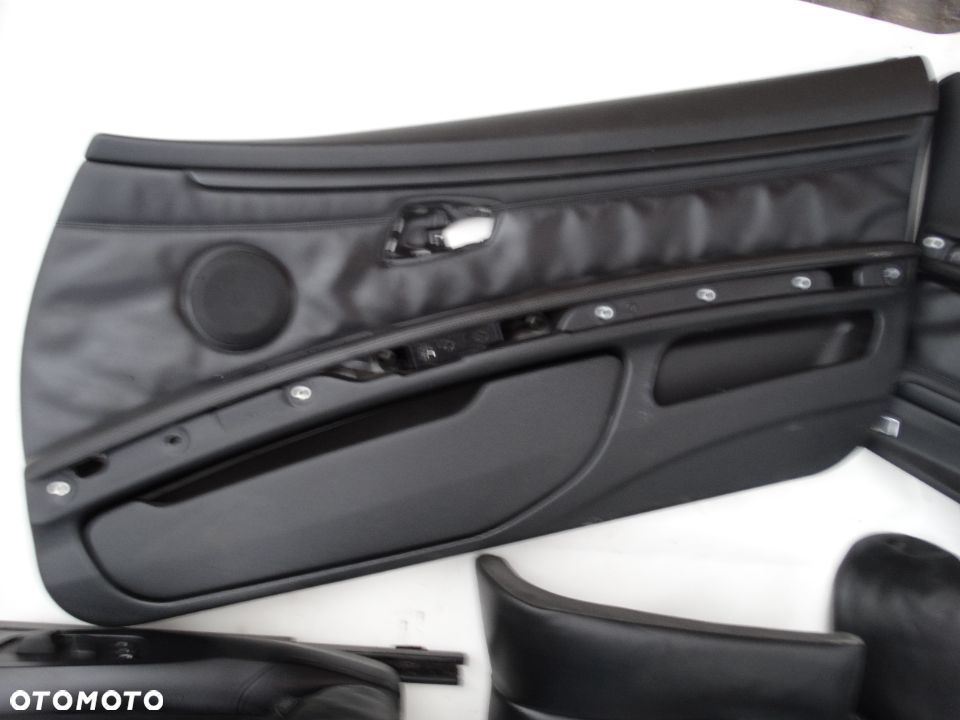 FOTEL LEWY PRAWY KANAPA BOCZEK WNĘTRZE BMW E92 M3 SKÓRA F-VAT - 16