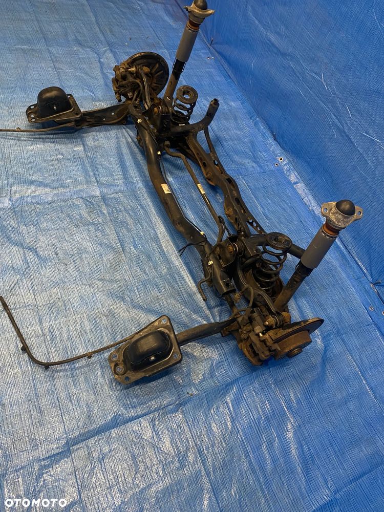 AUDI A3 8V LEON III GOLF VII 5Q0505315G ZAWIESZENIE WAHACZE AMORTYZATORY TYŁ TYLNE KOMPLETNE BELKA WÓZEK SANKI ZWROTNICE TARCZE ZACISKI KOMPLET - 6