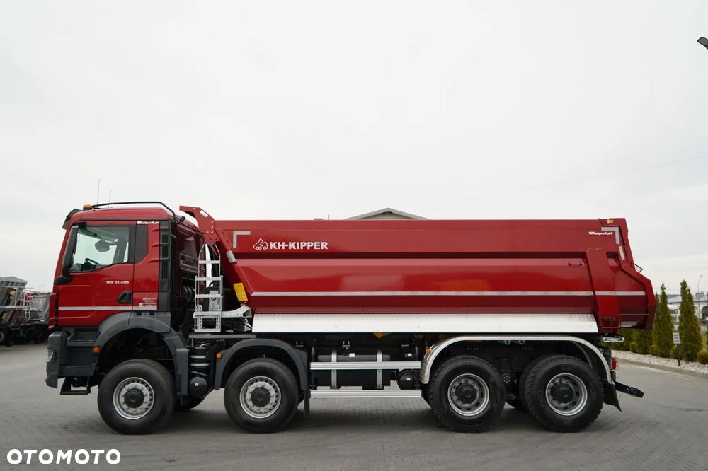 MAN TGS 41.480 / 8X8 / WYWROTKA / 21,5M3 / AUTOMAT / FABRYCZNIE NOWY / BOGATE WYPOSAŻENIE / DOSTĘPNY OD RĘKI / 2026 - 7