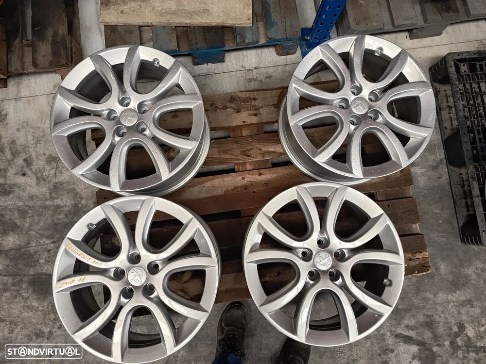 Jantes Alumínio 18" Peugeot 508 Ref: 9671401877 - 1