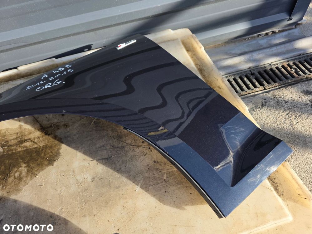 BŁOTNIK LEWY PRZÓD AUDI A4 B9 2016-2019 LX5R ORYGINAŁ ! - 10