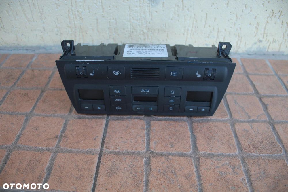 PANEL KLIMATYZACJI AUDI A6 C5 2 DIN 4B0820043AM - 1