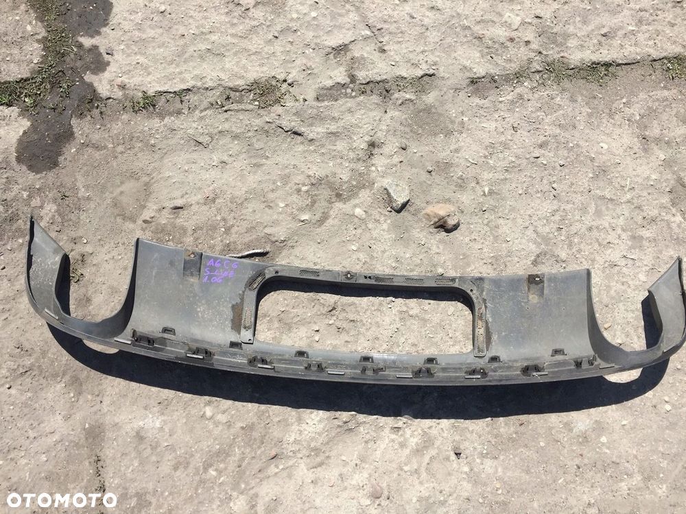 A6 C6 LIFT S-LINE DYFUZOR SPOJLER ZDERZAKA TYŁ - 9