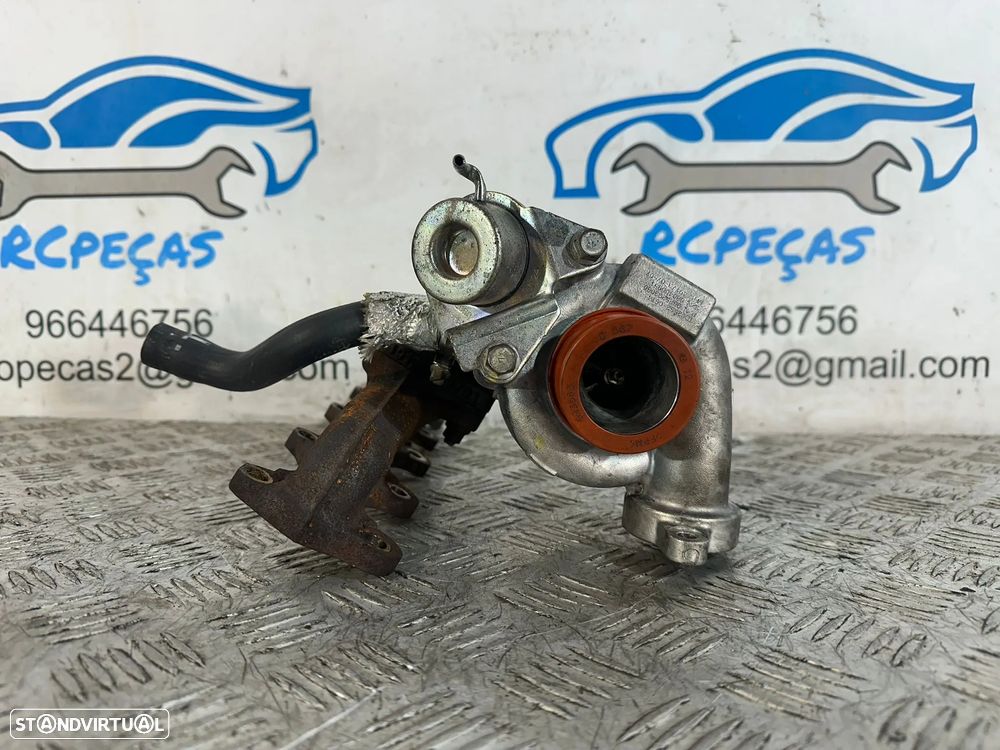 .Turbo Completo Original PSA Peugeot Citroen 1.6 HDI 90cv 9HX DV6UTED4 TD025S2-06T4 - 2