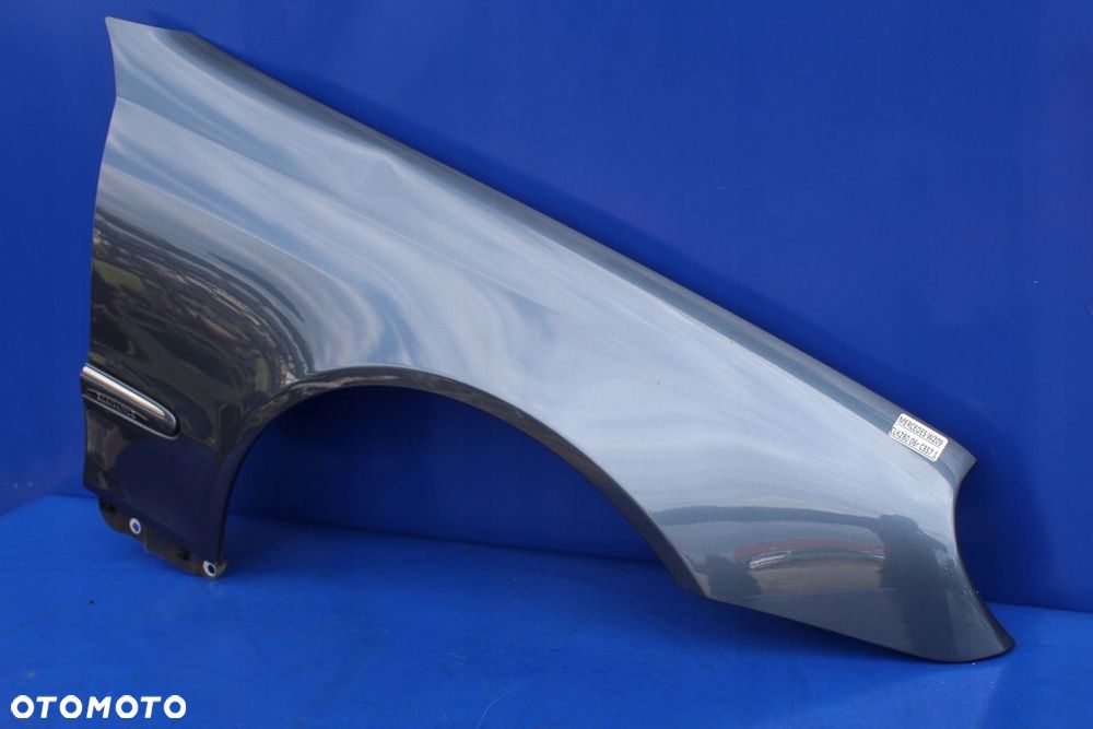 Błotnik przód przedni prawy Mercedes CLK W209 C209 kolor C357 bez szpachli - 5