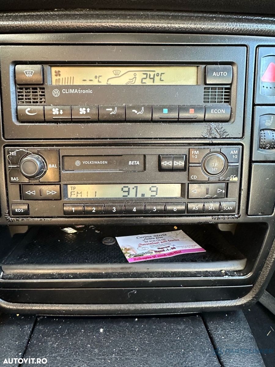 Casetofon BETA VOLKSWAGEN PASSAT 3B3 2000 - 2005 1.6 1.6 ALZ - 1