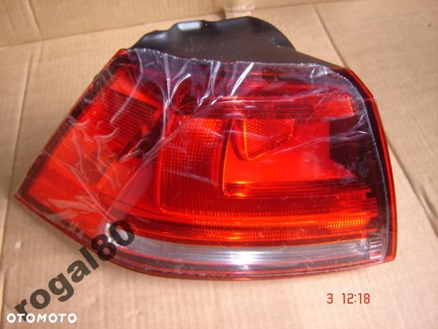 VW GOLF VII 7 LAMPA TYŁ LEWA 5G0945095 M - 1