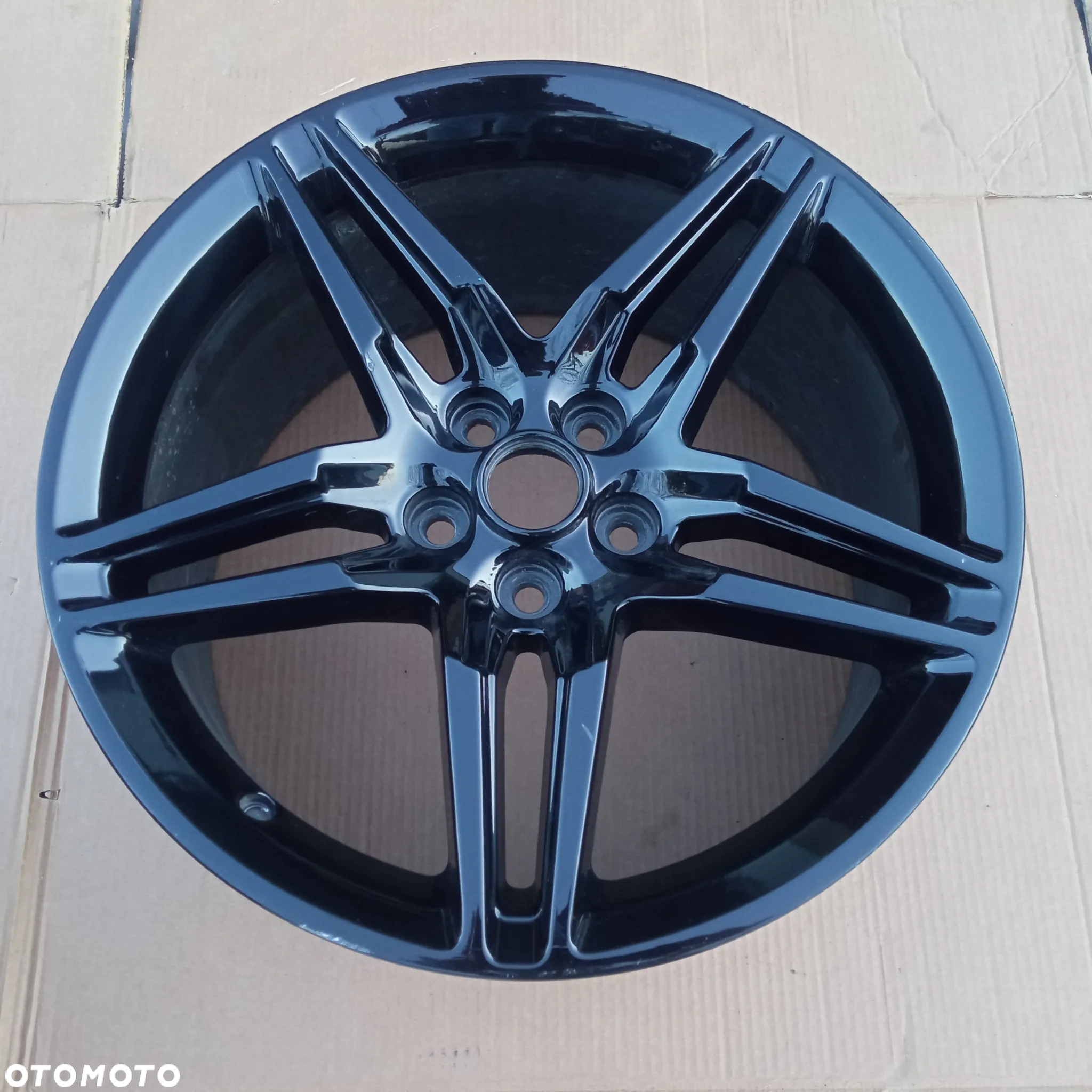 FELGA 19 FORD MUSTANG GT 5.0 MK6 9,5x19 ET52,5 JR3C-1007-GB CZARNA TYŁ TYLNA ORYGINAŁ - 2